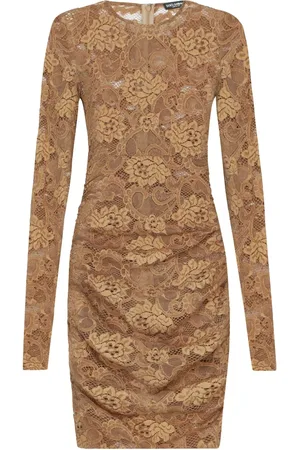 Dolce & Gabbana Robe en dentelle à coupe courte