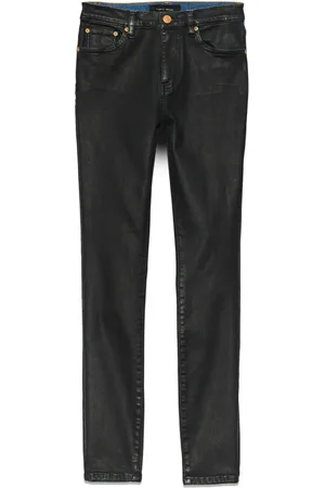 Purple Brand Jean droit P001 à taille mi-haute