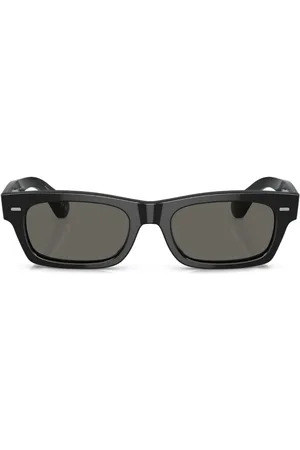 Oliver Peoples Lunettes de soleil Davri à monture rectangulaire