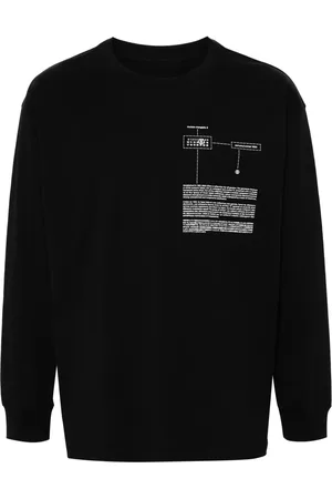 Maison Margiela T-shirt en coton à motif signature