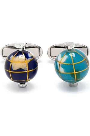 Paul Smith Boutons de manchette Globe à slogan imprimé