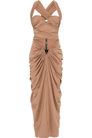 MITILIANE COUTURE Robe longue à design drapé