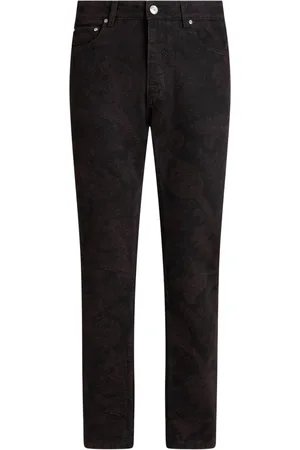 Etro Jean slim à motif cachemire