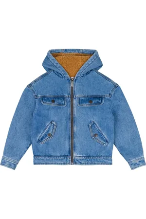 Moschino Veste en jean à logo embossé