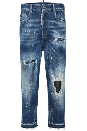 Dsquared2 Jean à effet usé
