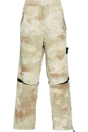 Stone Island Pantalon de jogging à patch Compass
