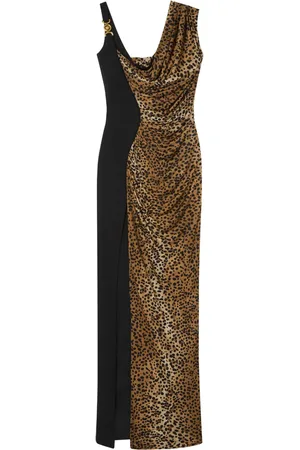 VERSACE Robe longue drapée Medusa 