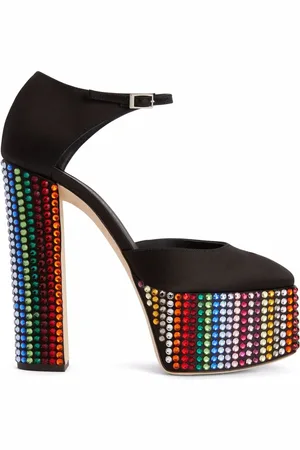 Giuseppe Zanotti Escarpins Bebe Strass à plateforme