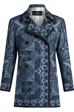 Etro Manteau à boutonnière croisée