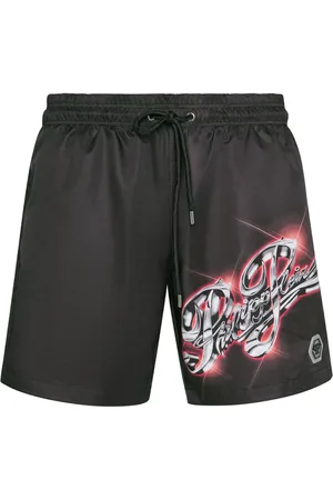 Philipp Plein Short de bain à imprimé graphique