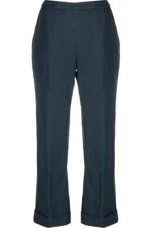 Aspesi Pantalon court à coupe évasée