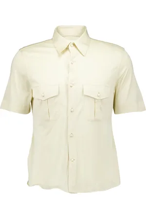 Givenchy Chemise en soie à manches courtes