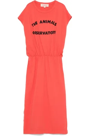 The Animals Observatory Robe à logo imprimé