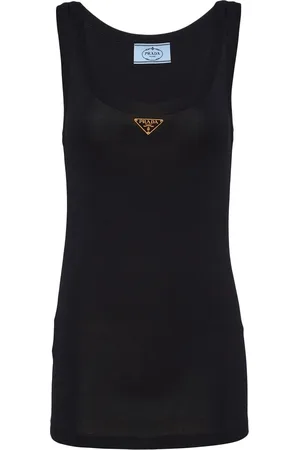Prada Débardeur en maille nervurée