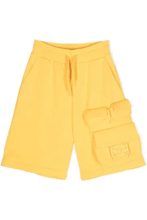 Fendi Short en coton à lien de resserrage