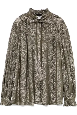 Chloé Blouse à effet métallisé