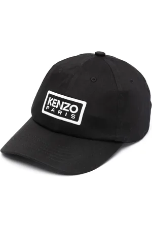 Kenzo Casquette en coton à logo appliqué