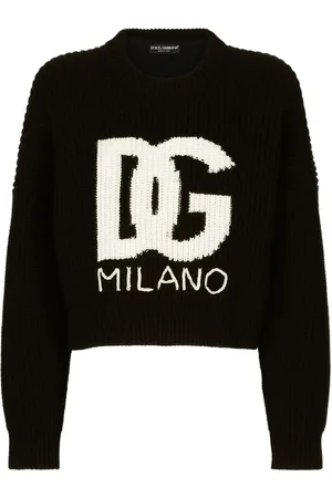Dolce & Gabbana Pull en maille à logo DG