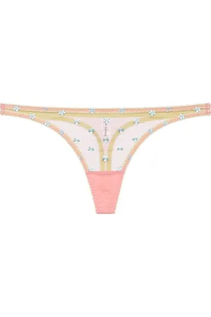 Dora Larsen String Jaime à broderies