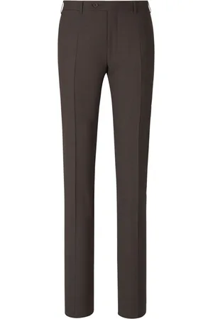 CANALI Pantalon fuselé à design froissé