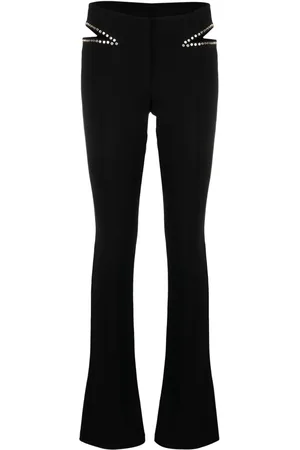 Patrizia Pepe Pantalon slim à détails de clous