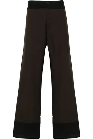 Marni Pantalon à design bicolore