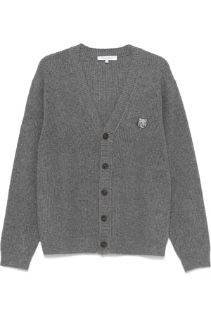 Maison Kitsuné Cardigan à patch Bold Fox Head