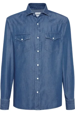 Brunello Cucinelli Chemise en jean