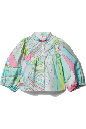 PUCCI Junior Chemise à imprimé Iride