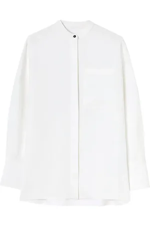 Jil Sander Chemisier froncé en lin