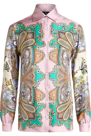 Etro Chemise à imprimé cachemire