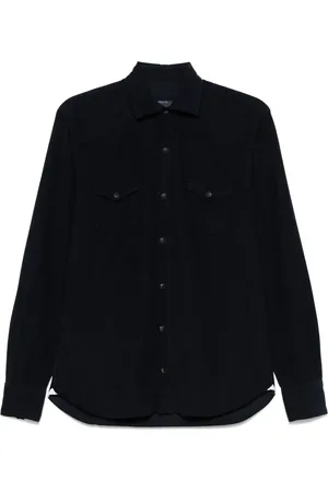 BARBA Chemise en velours côtelé