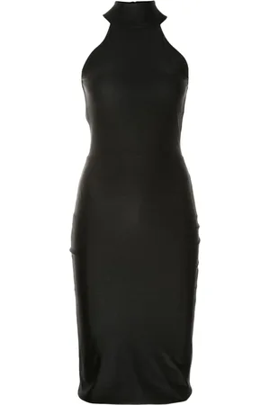 Lethicia Bronstein Robe mi-longue Audrey à col montant