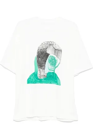 Issey Miyake T-shirt à imprimé graphique