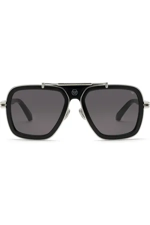 Philipp Plein Lunettes de soleil oversize Plein Icon