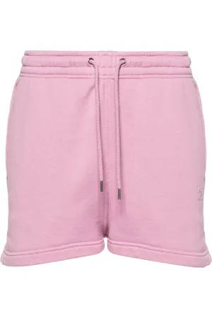 Maison Kitsuné Short de sport à patch logo