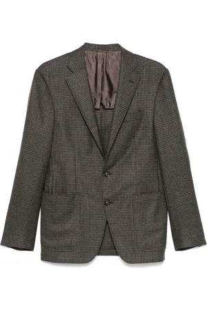 CANALI Blazer à motif pied-de-poule