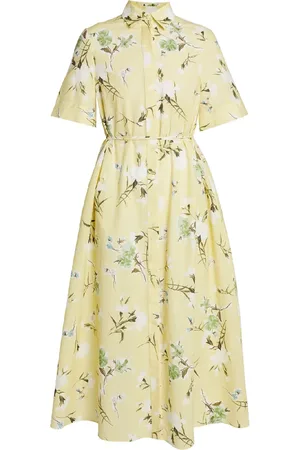 Erdem Robe mi-longue à fleurs