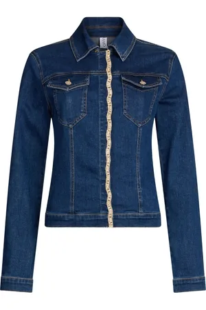 Liu Jo Veste en jean à design strassé