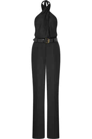 Moschino Combinaison ceinturée à dos-nu