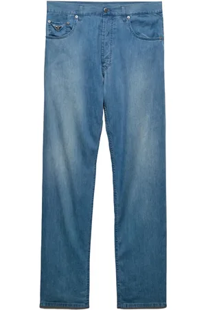 Prada Jean à détails de poches multiples