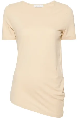 LEMAIRE T-shirt en coton à col rond