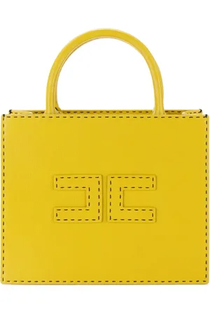 Elisabetta Franchi Petit sac à main à coutures contrastantes