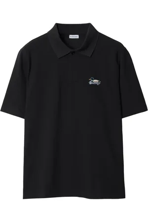 Burberry Polo en coton à patch logo