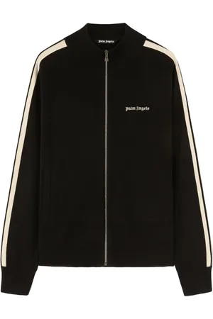 Palm Angels Veste zippée à logo brodé