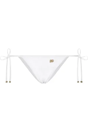 Dolce & Gabbana Bas de bikini à plaque logo
