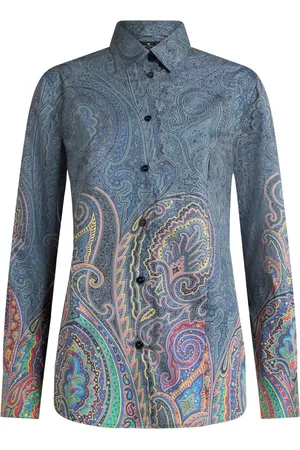 Etro Chemise à imprimé cachemire