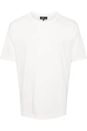 MAN ON THE BOON. T-shirt en coton à col rond