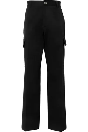 VERSACE Pantalon cargo à logo brodé