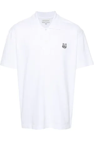 Maison Kitsuné Polo Bold Fox Head en coton